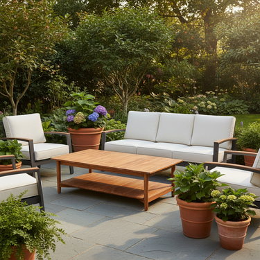 Nova Teak Coffee Table - Indoor | Outdoor