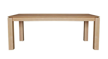 Nova Oak Dining Table 2000mm at online8 furniture store Auckland