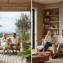 Nova Teak 2 Seater Sofa - Indoor | Outdoor at online8 furniture store Auckland