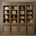 Oak Cabinet Double Section at online8 furniture store Auckland