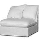 Oasis Washed Linen 3 Seat Modular Slip Cover Sofa - Natural at online8 furniture store Auckland