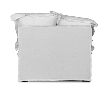 Oasis Washed Linen 3 Seat Modular Slip Cover Sofa - Natural at online8 furniture store Auckland