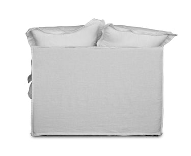 Oasis Washed Linen 3 Seat Modular Slip Cover Sofa - Natural at online8 furniture store Auckland