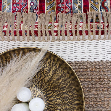 Octavia Natural Ivory Hemp Rug at online8 furniture store Auckland