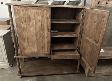 Old Elm 2 Door Console Table at online8 furniture store Auckland