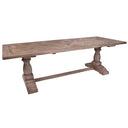 Old Elm 250cm Reclaimed Timber Dining Table at online8 furniture store Auckland