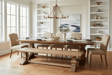 Old Elm Bench Seat with Pedestal Base - 1850mm at Online8 Furniture Auckland NZ