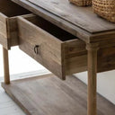 Old Elm Console Table at online8 furniture store Auckland