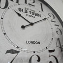Old Town Metal Wall Clock at Online8 Furniture Auckland NZ