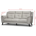 Opal 3 Seater Leather Sofa at online8 furniture store Auckland