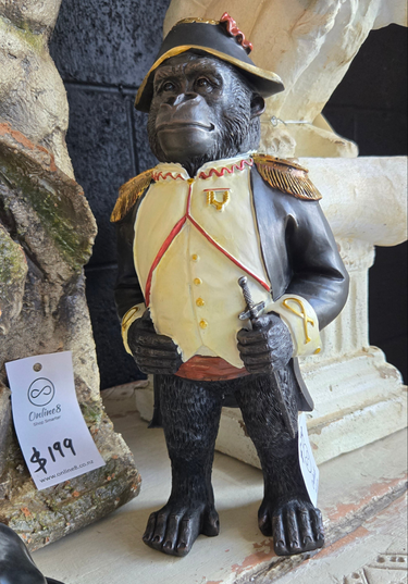 Orangutan General Statue at online8 furniture store Auckland