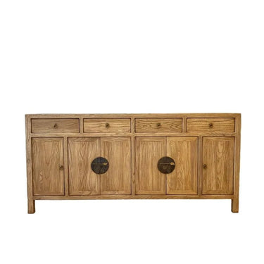 Oriental Reclaimed Elm Buffet Table - 1800mm at online8 furniture store Auckland
