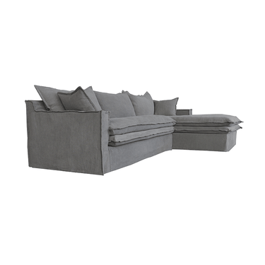 Orlando Slipcover Sofa with Chaise - Showroom Sample at Online8 Furniture Auckland NZ
