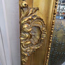 Ornate Bevelled Floor Mirror – Antique Gold at online8 furniture store Auckland