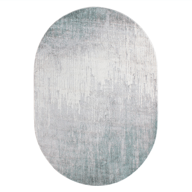 Osaka Oval Gradient Soft Green Rug at online8 furniture store Auckland