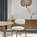 Oscar Dining Chair - Linen at online8 furniture store Auckland