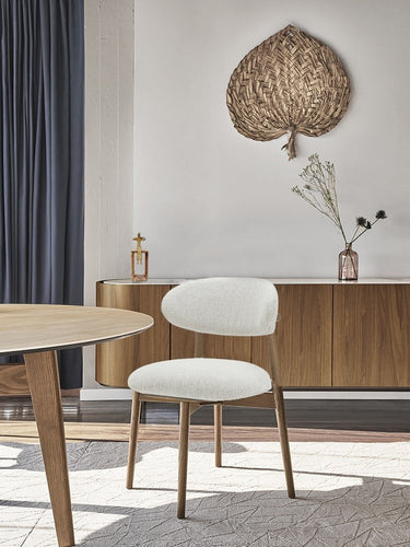Oscar Dining Chair - Linen at online8 furniture store Auckland