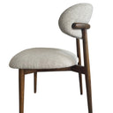 Oscar Dining Chair - Linen at online8 furniture store Auckland