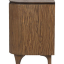Oslo 4 Door Sideboard - Brown at online8 furniture store Auckland