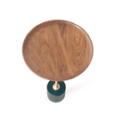 Oslo Accent Table - sleek ash top at online8 furniture store Auckland