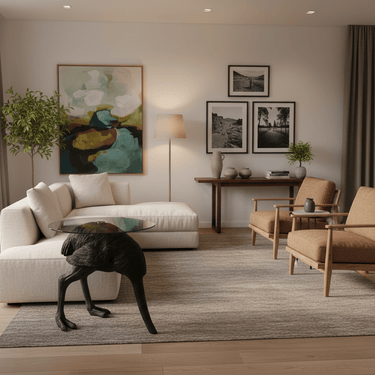 Ostrich Side Table at online8 furniture store Auckland