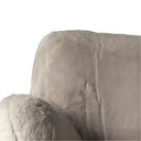 Otis Accent Fur Chair - Coyote at online8 furniture store Auckland