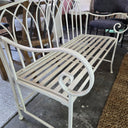 Outdoor Metal Bench at online8 furniture store Auckland