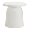 Outdoor Side Table - White at online8 furniture store Auckland
