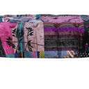 Oval Patchwork Ottoman at online8 furniture store Auckland