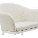 Ovolo Outdoor Dining Chair - Linen Taupe at online8 furniture store Auckland