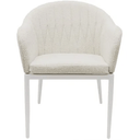 Ovolo Outdoor Dining Chair - Linen Taupe at online8 furniture store Auckland