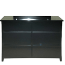 Paiden 6 Drawer Dresser | Lowboy at online8 furniture store Auckland