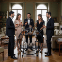 Palermo Bar Cart - Black at online8 furniture store Auckland