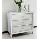 Palisade 3 Drawer Mirrored Dresser at online8 furniture store Auckland