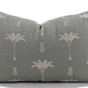 Palm Tree Cushion Cover - Gray / Natural at Online8 Furniture Auckland NZ