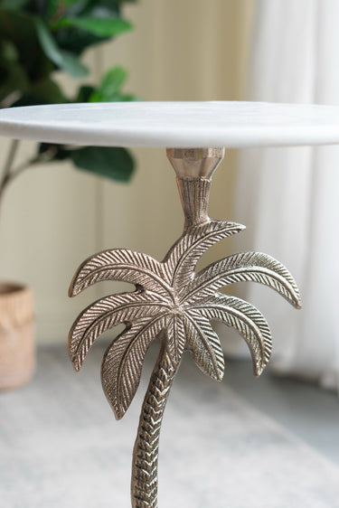 Palm Tree Side Table at online8 furniture store Auckland