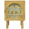 Palms 1 Door Bedside Table - Natural at online8 furniture store Auckland