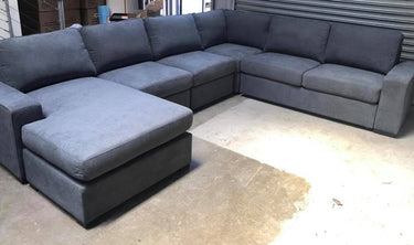 Palo 6 Seater Modular Lounge Suite with Sofabed at online8 furniture store Auckland