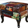 Paltrona Patchwork Ottoman - Leopard at online8 furniture store Auckland