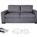 Panama 2.5 Seater Sofabed at online8 furniture store Auckland