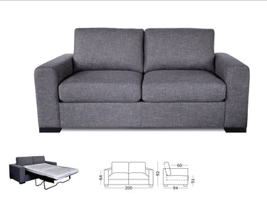 Panama 2.5 Seater Sofabed at online8 furniture store Auckland