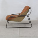 Pandora Leather Armchair - Columbia Brown at online8 furniture store Auckland