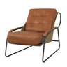 Pandora Leather Armchair - Columbia Brown at online8 furniture store Auckland