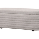 Pappa Storage Bench | Trunk - Light Grey at online8 furniture store Auckland