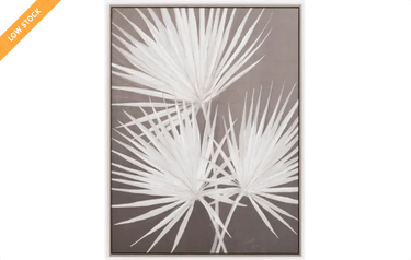 Paradise Framed Canvas - Natural at online8 furniture store Auckland