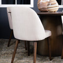 Paris Dining Chair - Fabric Cream at online8 furniture store Auckland