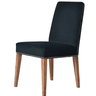 Pascal Dining Chair - Navy Blue Velvet at online8 furniture store Auckland