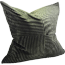 Patchwork Cushion Cover - Green at online8 furniture store Auckland