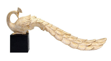 Peacock on Stand - 61cm at online8 furniture store Auckland
