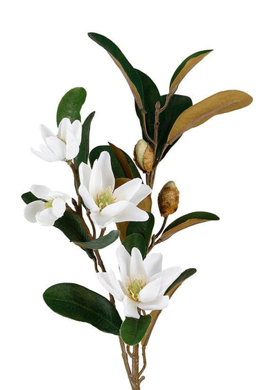 Pearl Magnolia Spray White 61cm at online8 furniture store Auckland